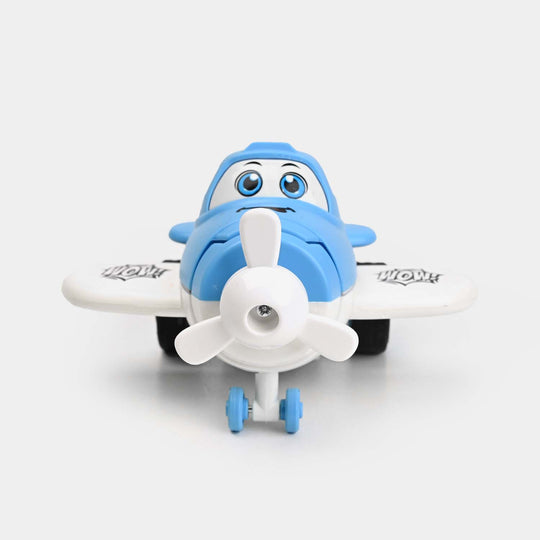 FRICTION TRANSFORM PLANE SMART VEHICLE TOY