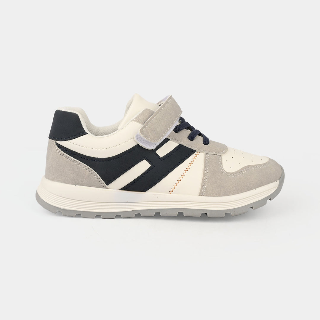 Boys Jogger 126-8-White.Grey