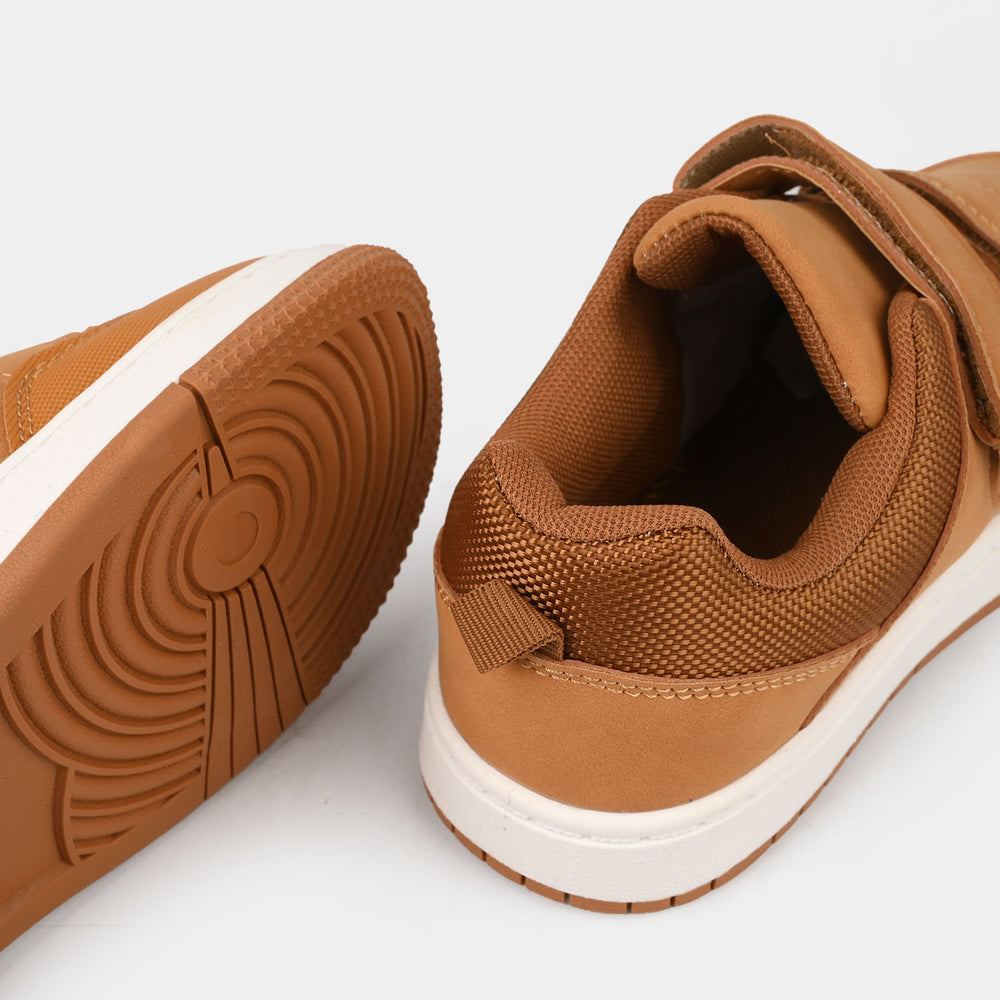 Boys Sneaker 126-14-BROWN