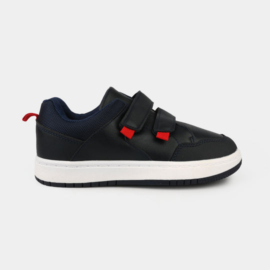 Boys Sneaker 126-14-Navy.Red