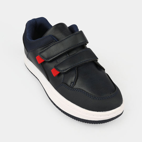 Boys Sneaker 126-14-Navy.Red