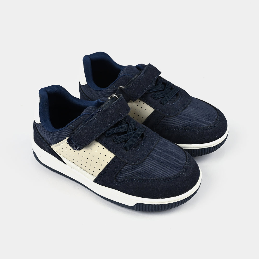 Boys Sneakers XR2003-3F - Navy/Beige/White