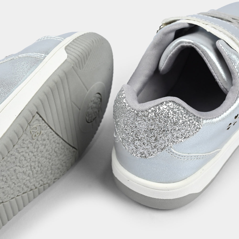 Girls Sneakers XR932-047 - SILVER