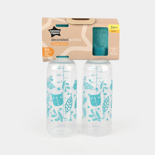 Baby Feeding Bottle 250ml Pack of 2