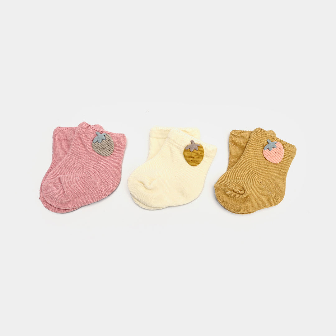 Infant Baby Socks Pack Of 3