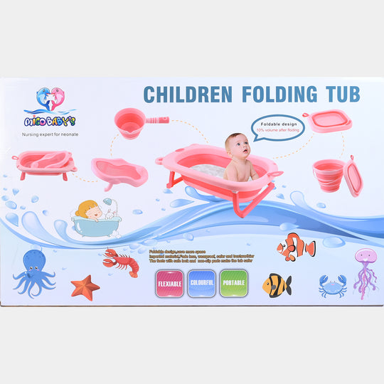 Children's Folding Bath set 5in1