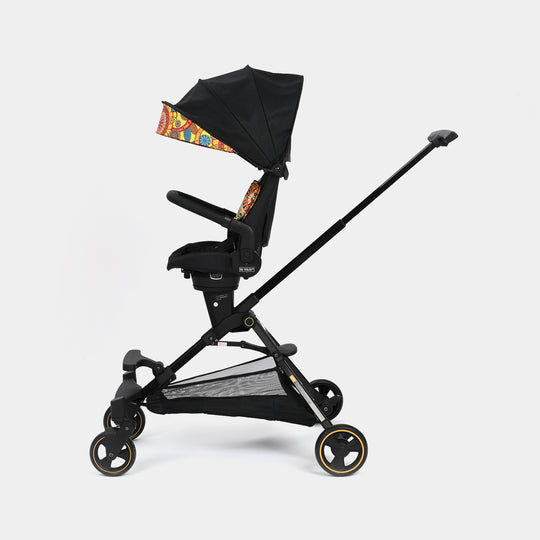 Convertible Premium Baby Stroller – 360° Rotating Seat, Foldable & Stylish