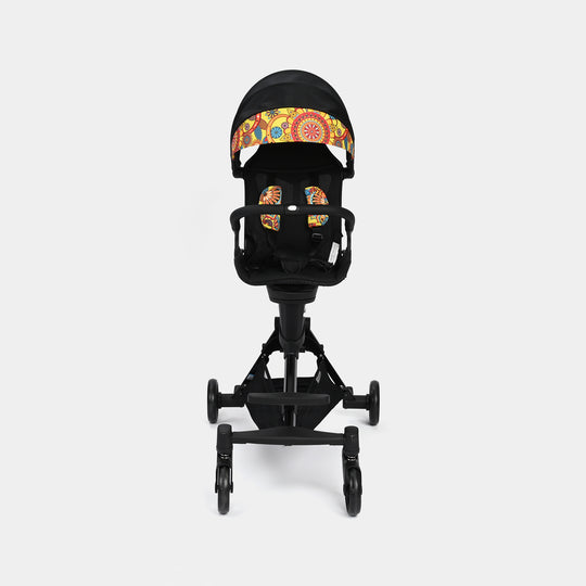 Convertible Premium Baby Stroller – 360° Rotating Seat, Foldable & Stylish