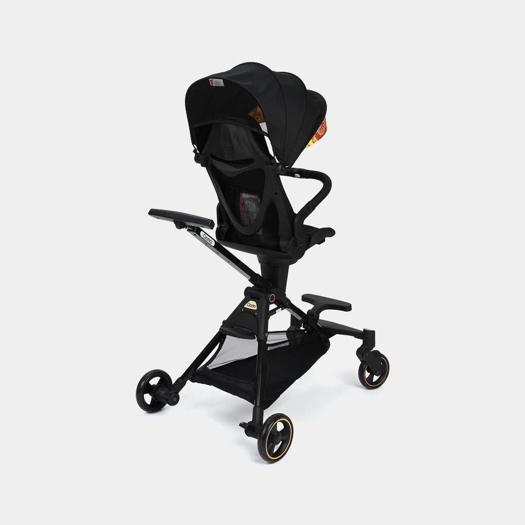 Convertible Premium Baby Stroller – 360° Rotating Seat, Foldable & Stylish