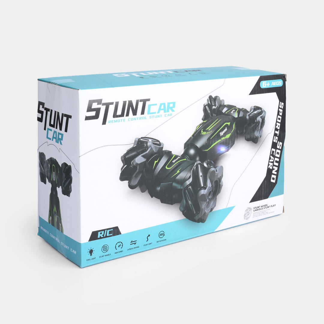 Remote Control & Gesture Control Stunt Car for Kids