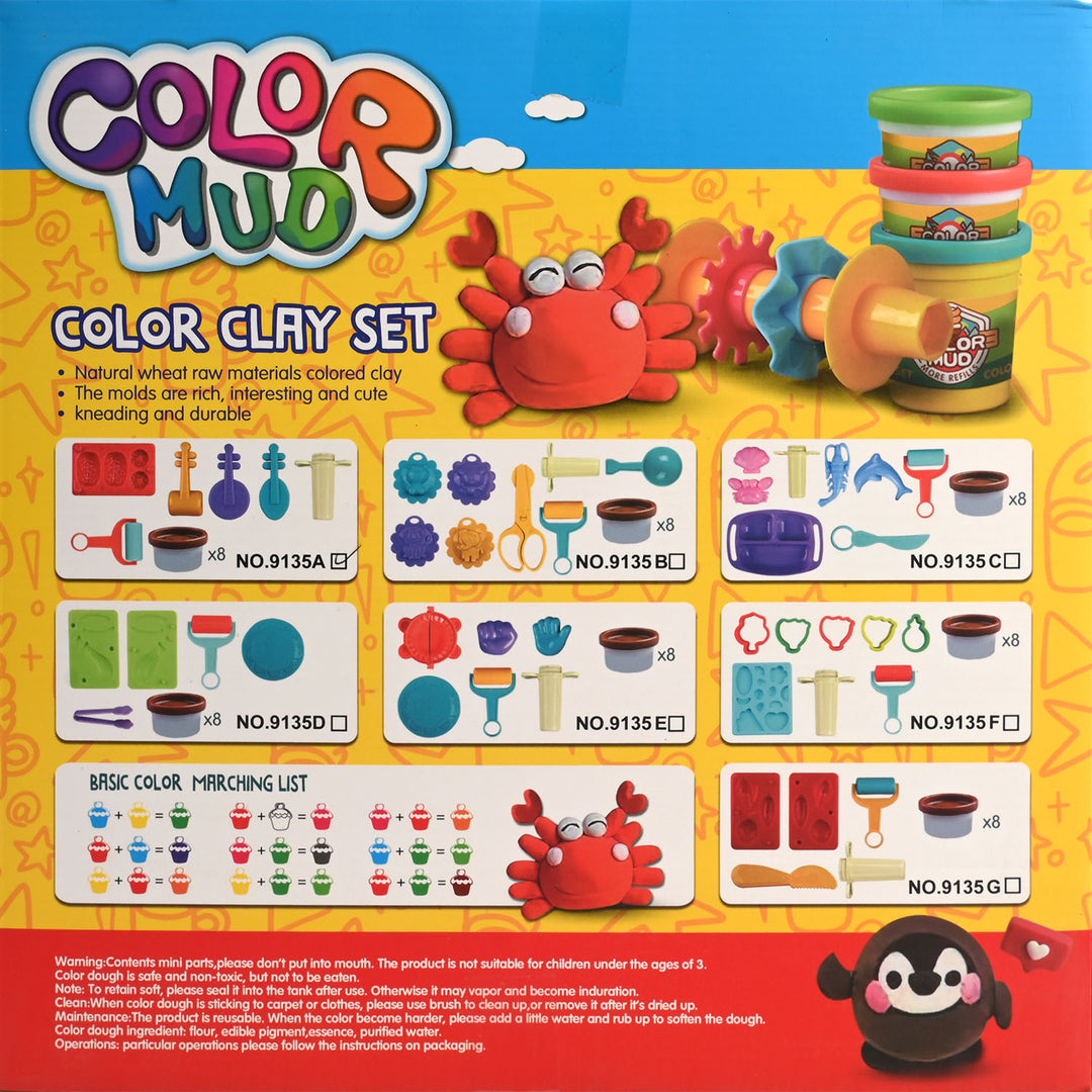 DIY Color Clay Set for Kids