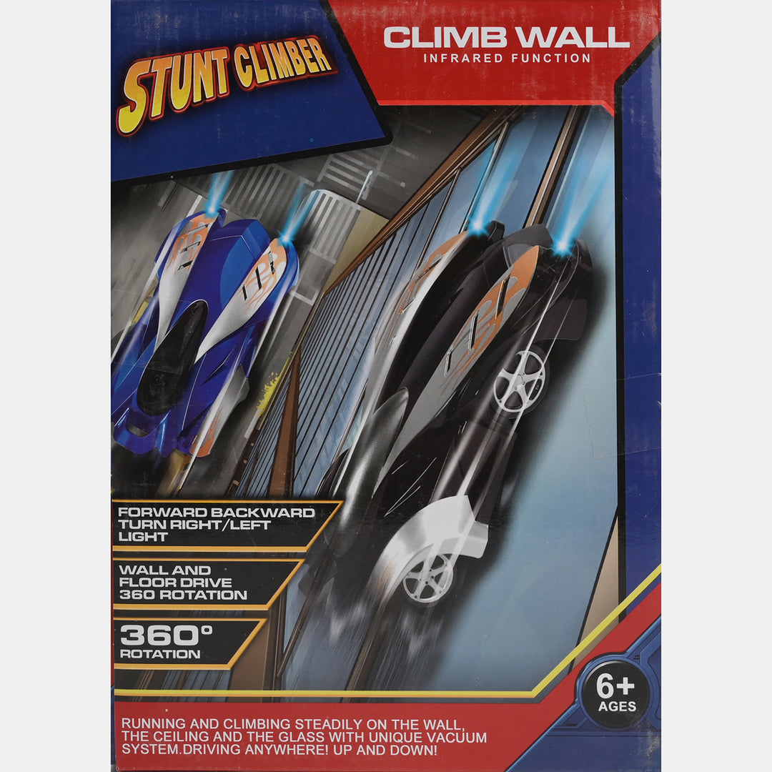 Remote Control Wall Climbing Car with Light for Kids