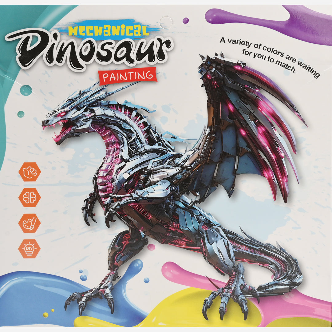 DIY Dragon Figurine Painting Kit – Creative Fun for Kids
