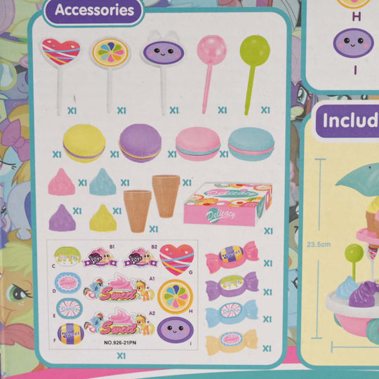 Dessert Cart Play Set For Kids