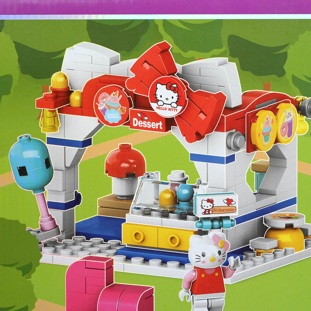 4-in-1 Themed Amusement Park Construction Toy Set