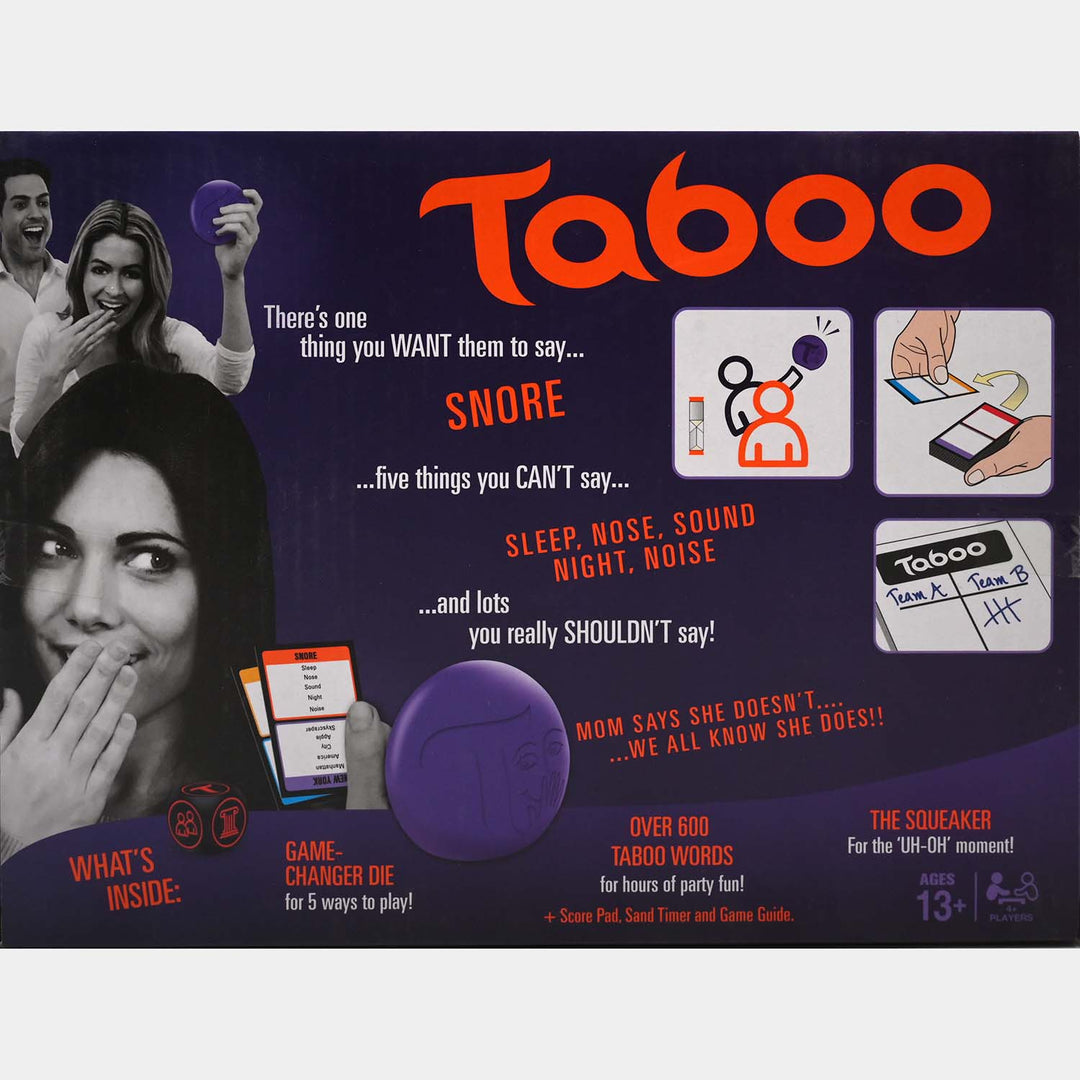 The Game of Unspeakable Fun-Taboo