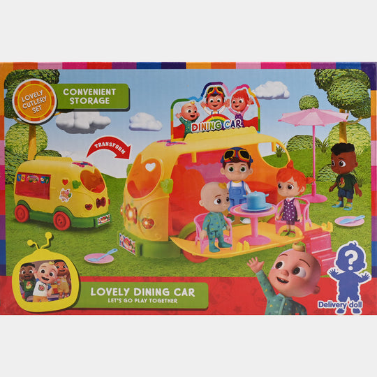 Dining Car Family Playtime Toy Set