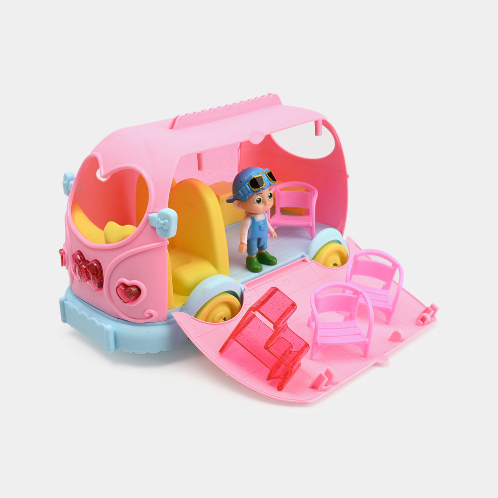 Dining Car Family Playtime Toy Set