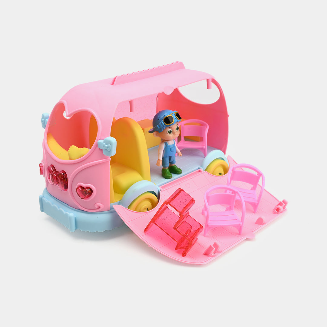 Dining Car Family Playtime Toy Set