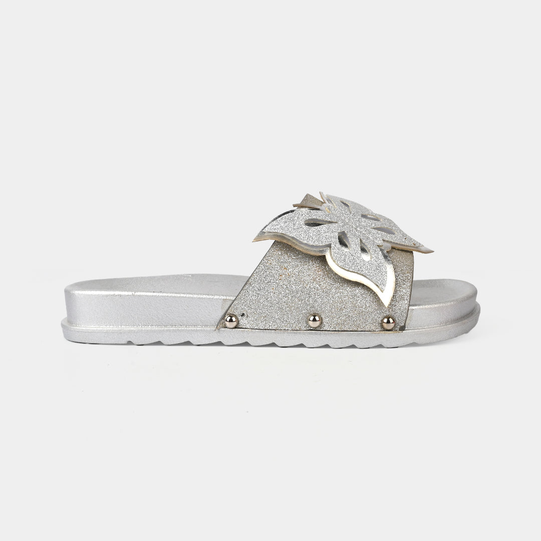 Girls Slide K-03-SILVER