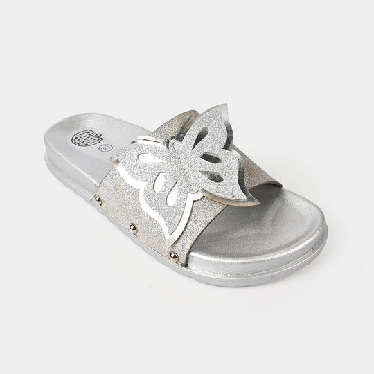Girls Slide K-03-SILVER