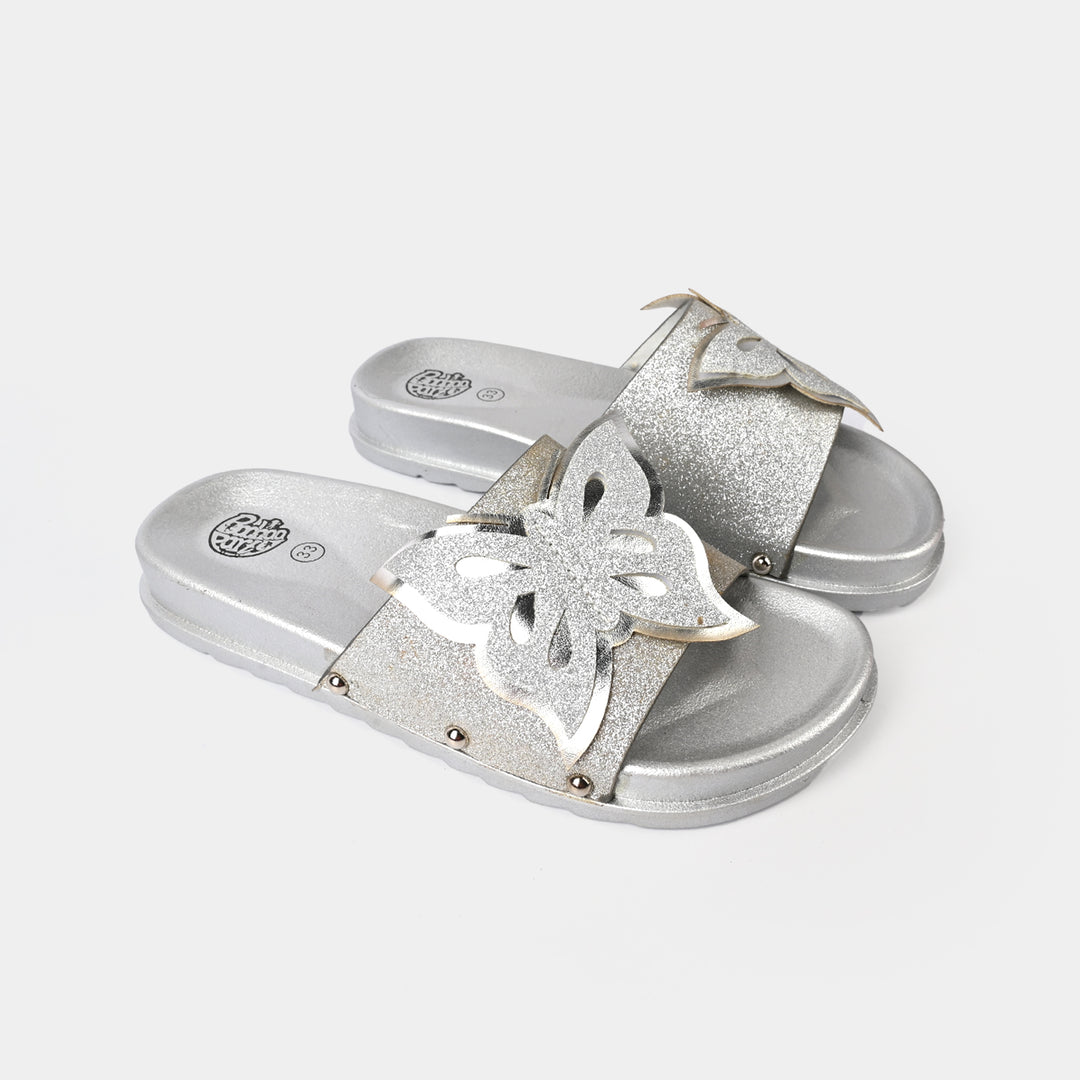 Girls Slide K-03-SILVER
