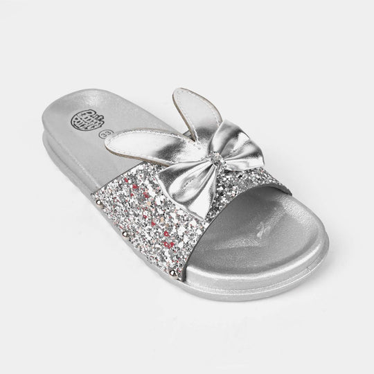 Girls Slide K-04-SILVER