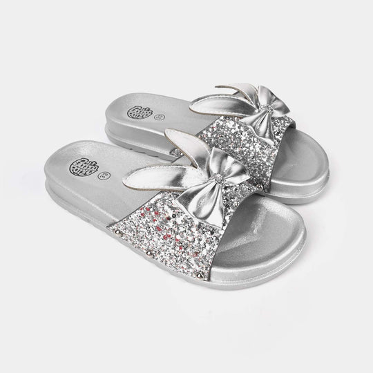 Girls Slide K-04-SILVER