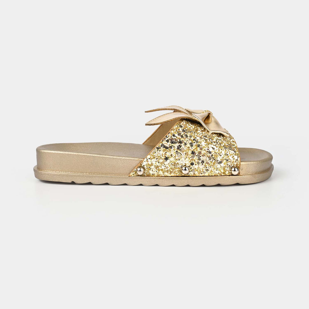 Girls Slide K-04-GOLDEN