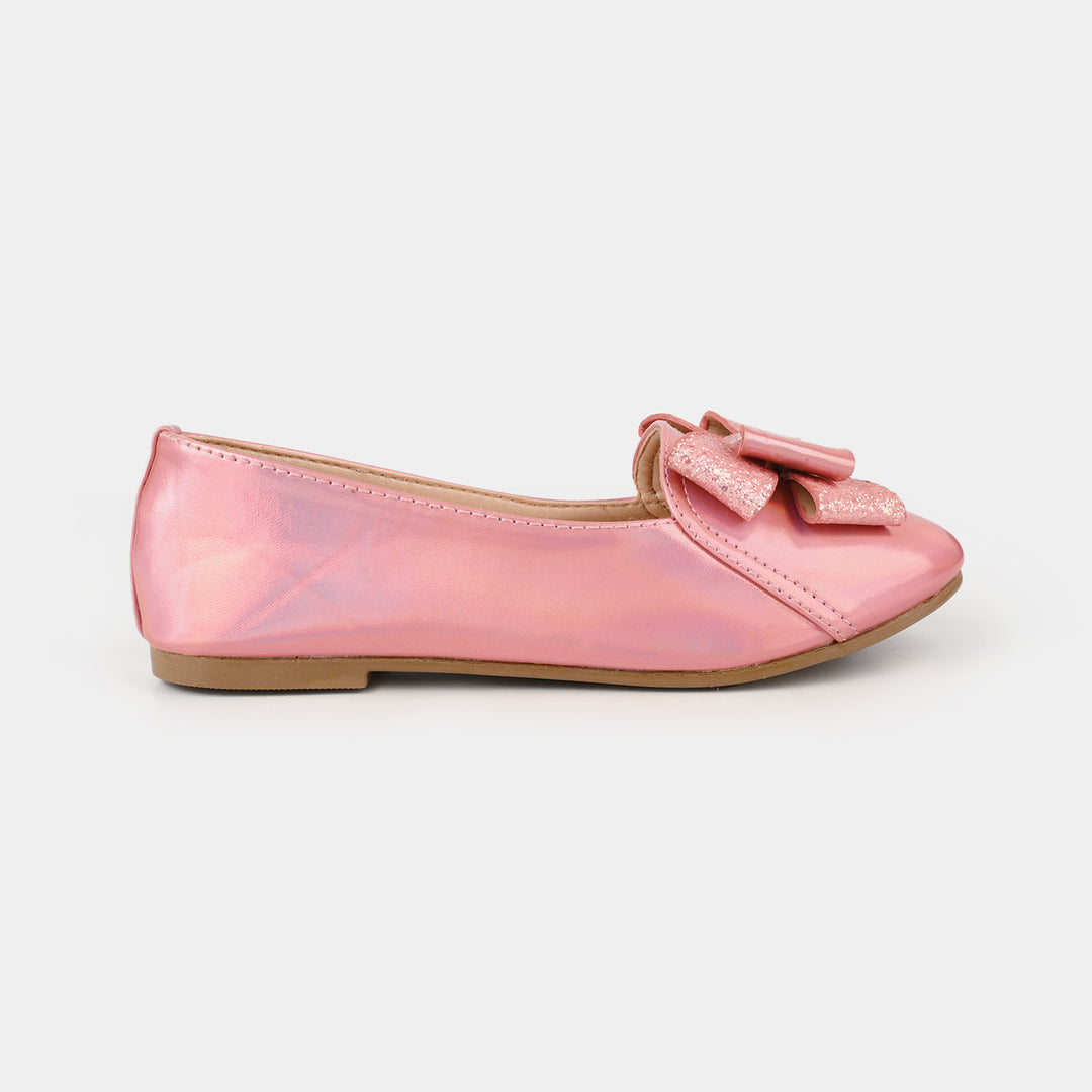 Girls Pumps 11-59-Peach