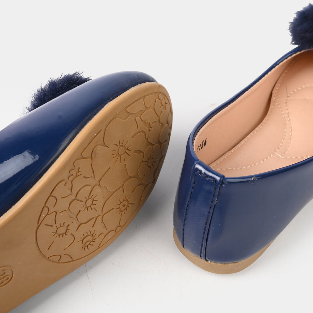 Girls Pumps 11-56 - NAVY