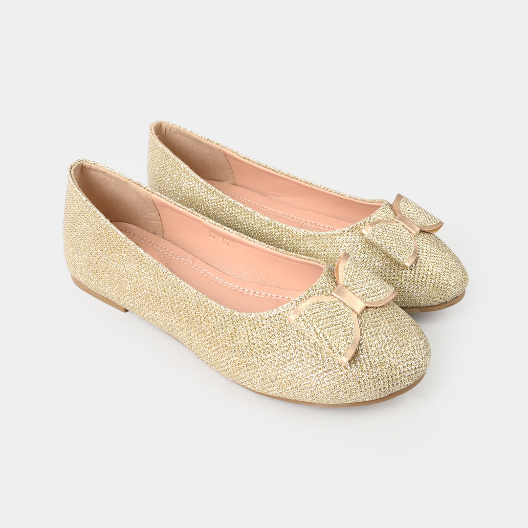 Girls Pumps ZP-073 - Golden