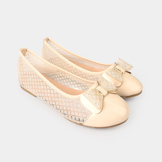 Girls Pumps ZP-076 - BEIGE