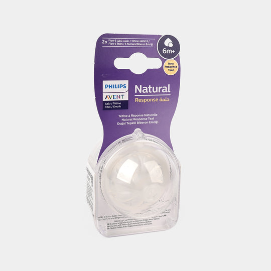 Philips Avent Natural Response Teats - 2 Pcs