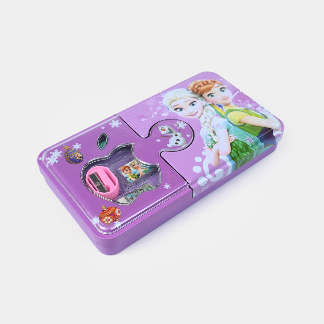 Stationary Pencil Box Metal for Kids