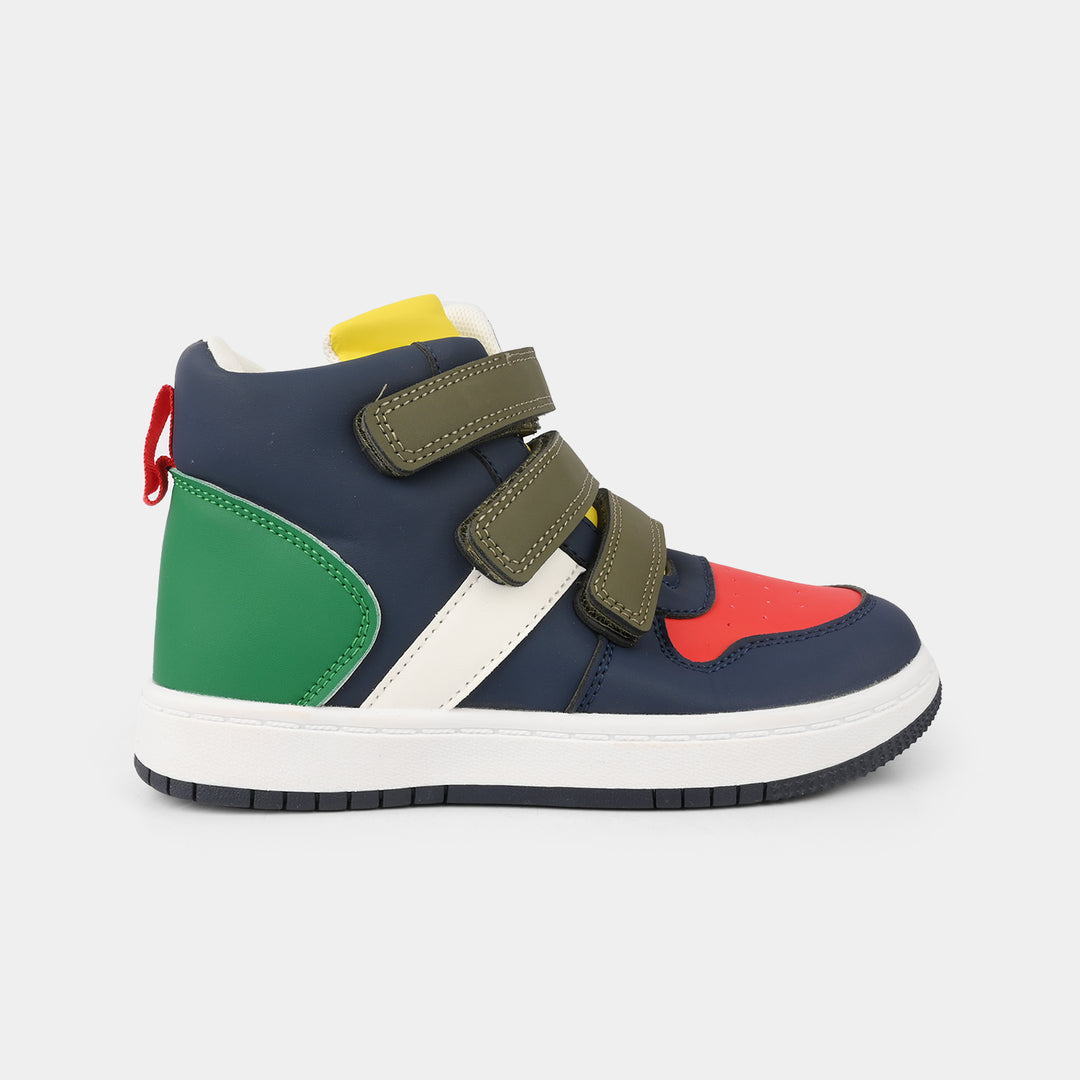 Boys Boots 126-13-NAVY