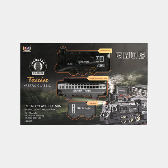 Electric Atomization & Smoke Track Train