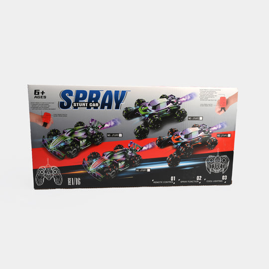 Remote Control Mist Spray Stunt Car With Battery 6 Functions