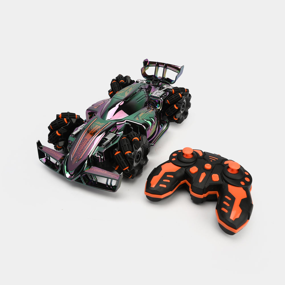 Remote Control Mist Spray Stunt Car With Battery 6 Functions