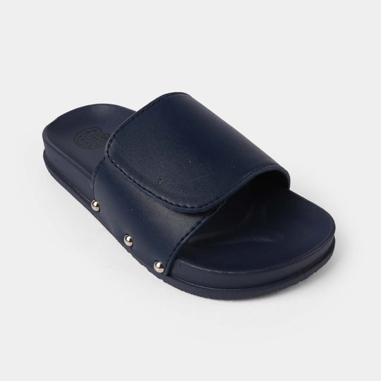 Teens Boys Slides 11-92-NAVY