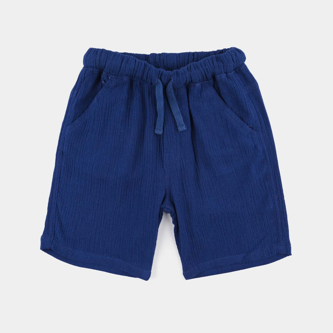 Boys Cotton Woven Suit Big Smile All Day-B-Blue
