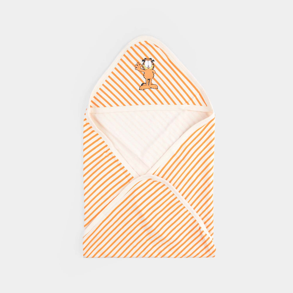 Infant Baby GARFIELD WRAPPING SHEET-Pristine