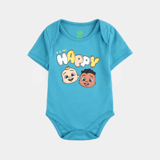 Infant Boys Cotton Interlock COCOMELON BASIC ROMPER