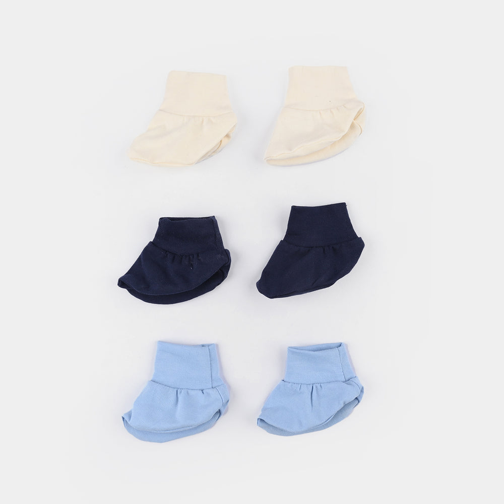 Baby Boy Mittens – 3 Pairs (Newborn)