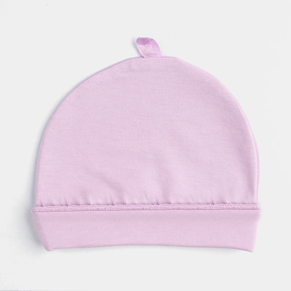 Pack OF 3 Baby Girls Cotton Caps