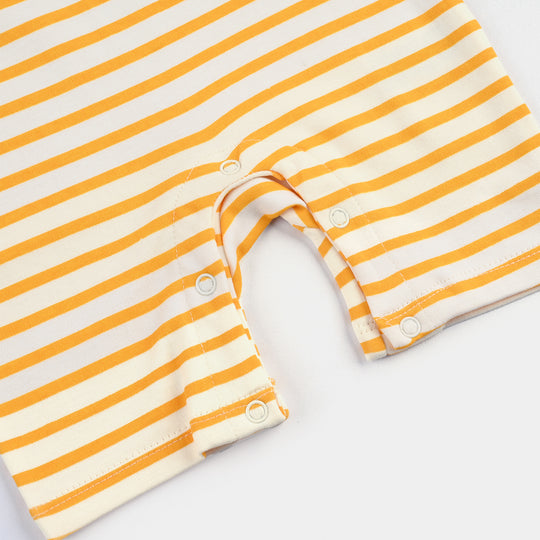 Infant Boys Cotton Interlock FASHION ROMPER