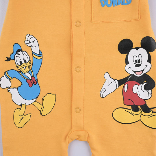 Infant Boys Cotton Interlock FASHION Romper