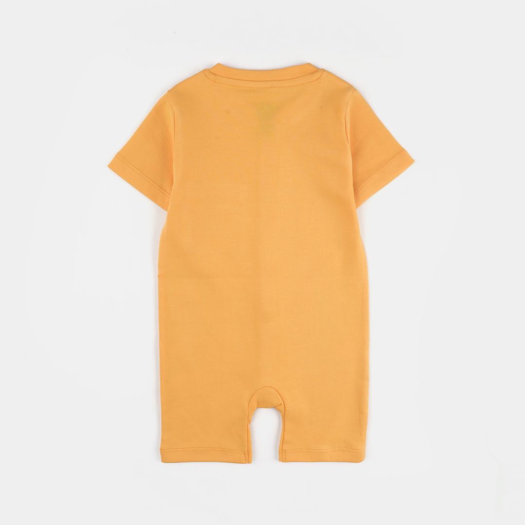 Infant Boys Cotton Interlock FASHION Romper