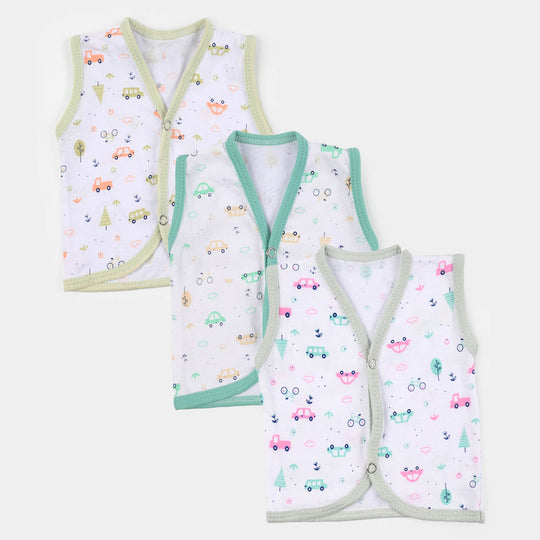 Unisex Cotton Sando Vest White