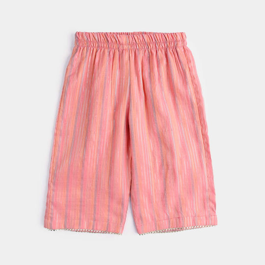 Infant Girls Jacquard 2Pcs Little Blush-Peach